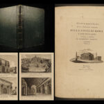 1795 Art Architecture Greco-Roman Colosseum Vatican Ruins Rome Domenico Pronti