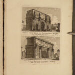 1795 Art Architecture Greco-Roman Colosseum Vatican Ruins Rome Domenico Pronti