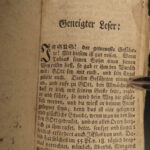 1760 German Bible Esoteric Astrology Numismatics MAPS Travel Navigation RARE