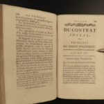 1790 Rousseau Social Contract Political Philosophy French Revolution Evreux Normandy