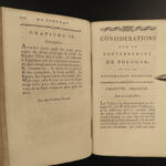 1790 Rousseau Social Contract Political Philosophy French Revolution Evreux Normandy