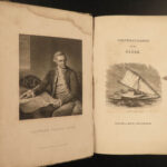 1836 Famous Voyages Captain Cook Magellan Columbus Marco Polo Anson Exploration