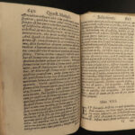1585 ARISTOTLE Metaphysica Greek Philosophy Mathematics Theophrastus Metaphysics