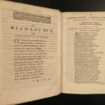1598 Pythagoras Greek Philosophy Mathematics Iamblichus Porphyry Occult RARE