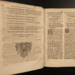 1598 Pythagoras Greek Philosophy Mathematics Iamblichus Porphyry Occult RARE