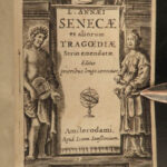 1646 SENECA Tragedies Stoic Philosophy Stoicism Mythology Hercules Amsterdam