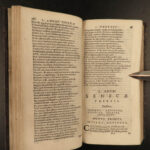 1646 SENECA Tragedies Stoic Philosophy Stoicism Mythology Hercules Amsterdam