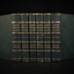 1845 Portrait Gallery British Worthies Drake Shakespeare Milton Newton Bacon