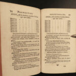 1741 Prophecies of Nostradamus Astrology Occult ZODIAC French Palmistry Moult