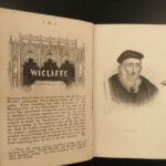 1845 Portrait Gallery British Worthies Drake Shakespeare Milton Newton Bacon