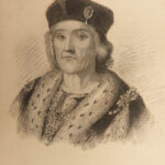 1845 Portrait Gallery British Worthies Drake Shakespeare Milton Newton Bacon
