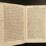 1588 Pedagogy Methods of Teaching Jesuit Viperani Philosophy De Ratione Docendi