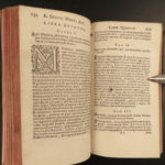 1666 Attic Nights Noctes Atticae ROME Greek Philosophy Aulus Gellius Latin
