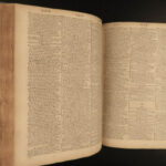 1738 1ed Bible Concordance Scottish Alexander Cruden KJV HUGE + Apocrypha London
