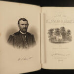 1868 Ulysses S Grant 1ed Life American President Civil War Military Army Deming