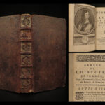1695 Life of Louis XIII the Just FRANCE Cardinal Richelieu Louis XIV French