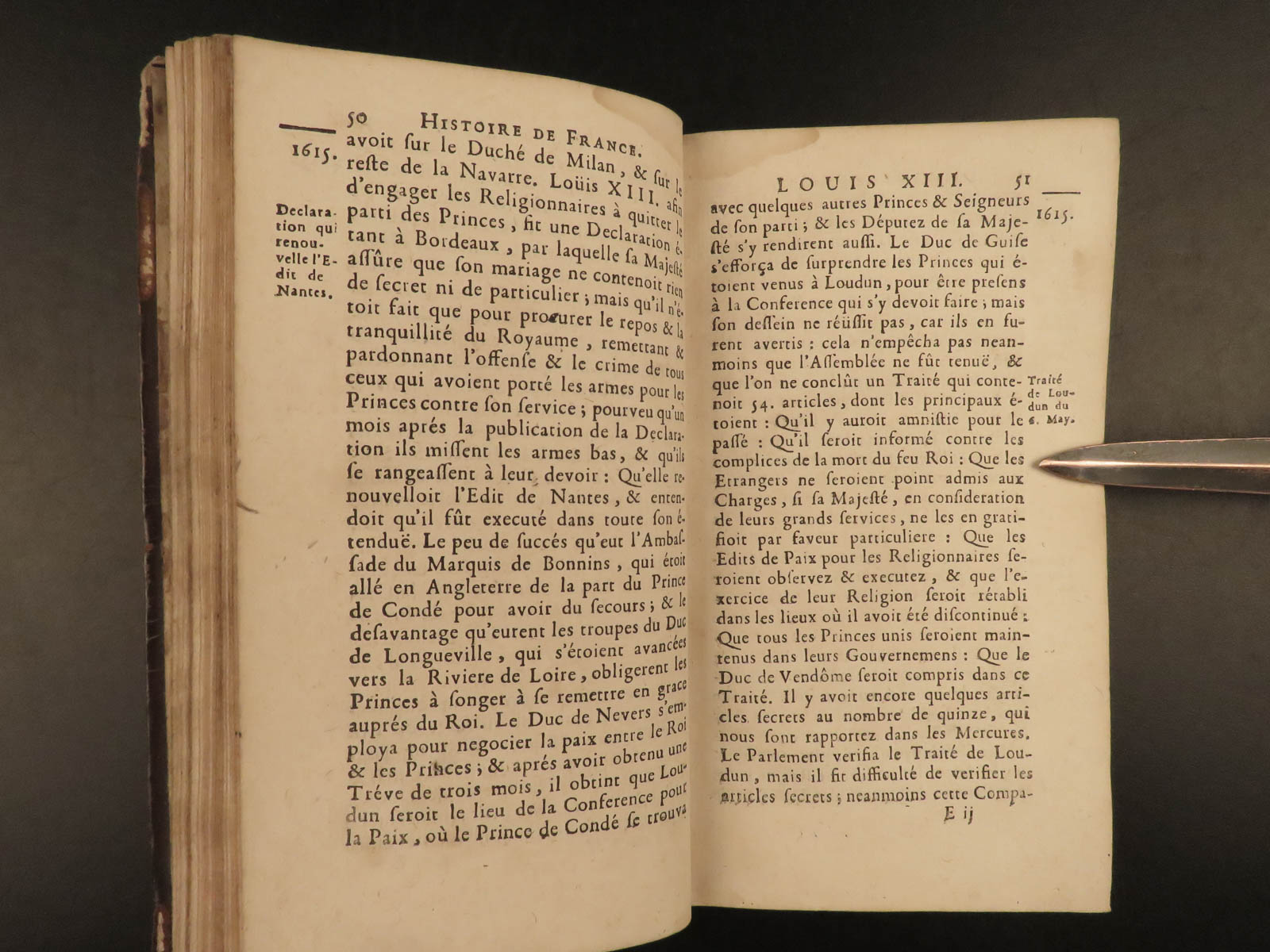 1695 Life of Louis XIII the Just FRANCE Cardinal Richelieu Louis XIV French