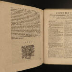 1699 Dutch Marckius on BIBLE & Revelation Apocalypse Eschatology 2v Vellum RARE
