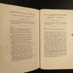 1785 1ed DANTE Divine Comedy Inferno French & Italian Rivarol Commentary Enfer
