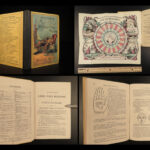 1862 FORTUNE Teller 1ed Golden Wheel Dream Book Tarot Cards Occult Illustrated