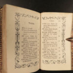 1880 EXQUISITE Catholic Missal Jesus Bible Art Nouveau Illustrated BINDING 3v
