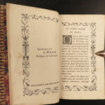 1880 EXQUISITE Catholic Missal Jesus Bible Art Nouveau Illustrated BINDING 3v