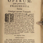 1686 Suetonius Twelve Caesars Julius Caesar Caligula Nero ROME Amsterdam Boxhorn