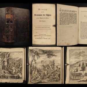 1790 1ed Indian Savages of America INCAS Florida Brazil Snake Worship Pagans