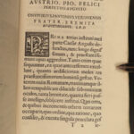 1558 Roman Republic Provinces GAUL Egypt ROME Elections Legions Onofrio Panvinio