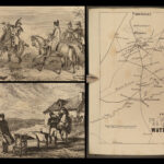 1845 Napoleon Bonaparte 1ed Campaign & Battle of Waterloo French Rev Vaulabelle