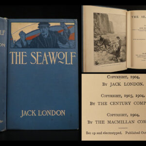 1904 Jack London 1st/1st ed The Sea-Wolf by Adventure Novel Shipwreck FAMOUS
