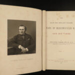 1881 1ed Life of Benjamin Disraeli Earl of Beaconsfield British Politics Ewald