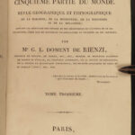 1836 1ed Oceania Voyages Malaysia Polynesia Maps Captain Cook Anson Rienzi 3v