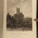 1822 1ed Excursions in KENT England Castles Cathedrals Illustrated MAPS Canterbury