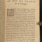 1616 Robert Garnier Tragedies French Theater Plays Ancient ROME Brutus Porcia