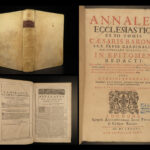 1686 Cesare Baronio History of Catholic Church Ecclesiastical Annals Popes HUGE