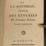 1782 Confessions of Jean-Jacques Rousseau Autobiography Enlightenment Philosophy