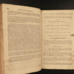 1805 EARLY Constitution United States New Hampshire LAW Trials Taxes Americana