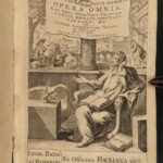 1666 VIRGIL Aeneid Georgics Eclogues Bucolics Mythology RARE Farnaby Servius