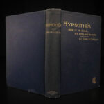 1894 Hypnotism Cocke Hypnotherapy Homeopathy Telepathy Surgery Disease Occult