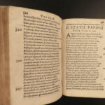1613 STATIUS Rome Mythology Achilles Thebaid Silva influenced Chaucer & Dante