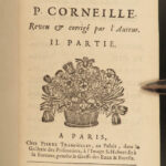 1692 Plays of Pierre Corneille French Theatre Le Cid Nicomede Drama 5v SET Paris