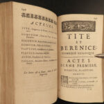 1692 Plays of Pierre Corneille French Theatre Le Cid Nicomede Drama 5v SET Paris