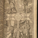 1750 ENORMOUS FOLIO German Martin Luther BIBLE Biblia Luneburg Illustrated RARE