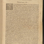 1568 Thomas Aquinas Commentary on Aristotle Politics Philosophy Venice Republic