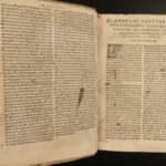 1547 Saint Anselm of Canterbury BIBLE Epistles of Paul Benedictine Scholasticism