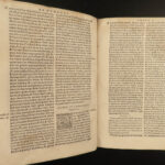 1547 Saint Anselm of Canterbury BIBLE Epistles of Paul Benedictine Scholasticism