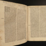 1547 Saint Anselm of Canterbury BIBLE Epistles of Paul Benedictine Scholasticism