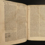 1547 Saint Anselm of Canterbury BIBLE Epistles of Paul Benedictine Scholasticism