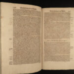 1641 ENORMOUS FOLIO Primacy of Church History Blondel Geneva Protestant Calvin